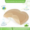 Sacrum Silicone Foam Dressing with Gentle Border for Sacral Ulcer,