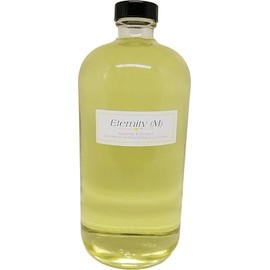 Eternity - Type For Men Scented Body Oil Fragrance [Regular Cap - Light Gold - 32 oz.] - ID#22811