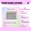 Pawotence Lash Extension Kit DIY 280pcs Individual Lash Clusters Kit