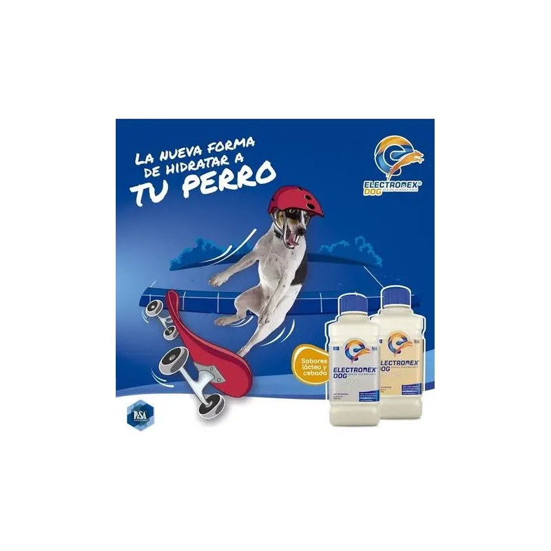 Electrodex Perro Bebida Hidratante Suero Hidratación 625ml