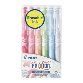 Pilot FriXion Erasable Highlighters Light Natural Assorted 6 Pack