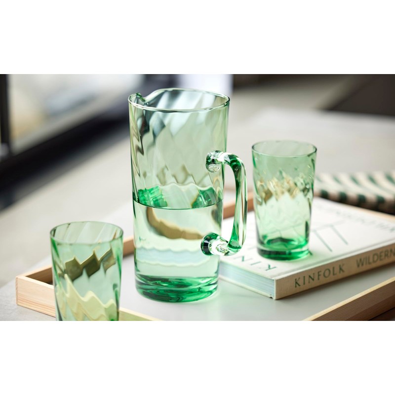 Lyngby Glas Vienna Highball 45 cl Pack of 4 Green