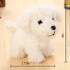 Cute Stuffed Animal Dog Plush Animal Keychain, Fashion Accessory Backpack