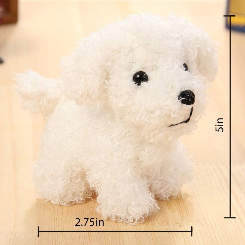 Cute Stuffed Animal Dog Plush Animal Keychain, Fashion Accessory Backpack