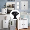 STMK 10 Pack Drawer Knobs, Drawer Pulls Black Diamond Shaped