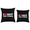 I Love Hot Fry Cooks Funny Chef Restaurant Grill Fast