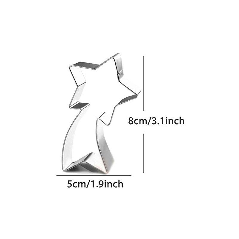 WDYJMALL Meteor Falling Star Shooting Star Cookie Cutter
