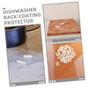 NOLITOY 130pc Dishwasher Rack End Covers Flexible PVC Protectors for