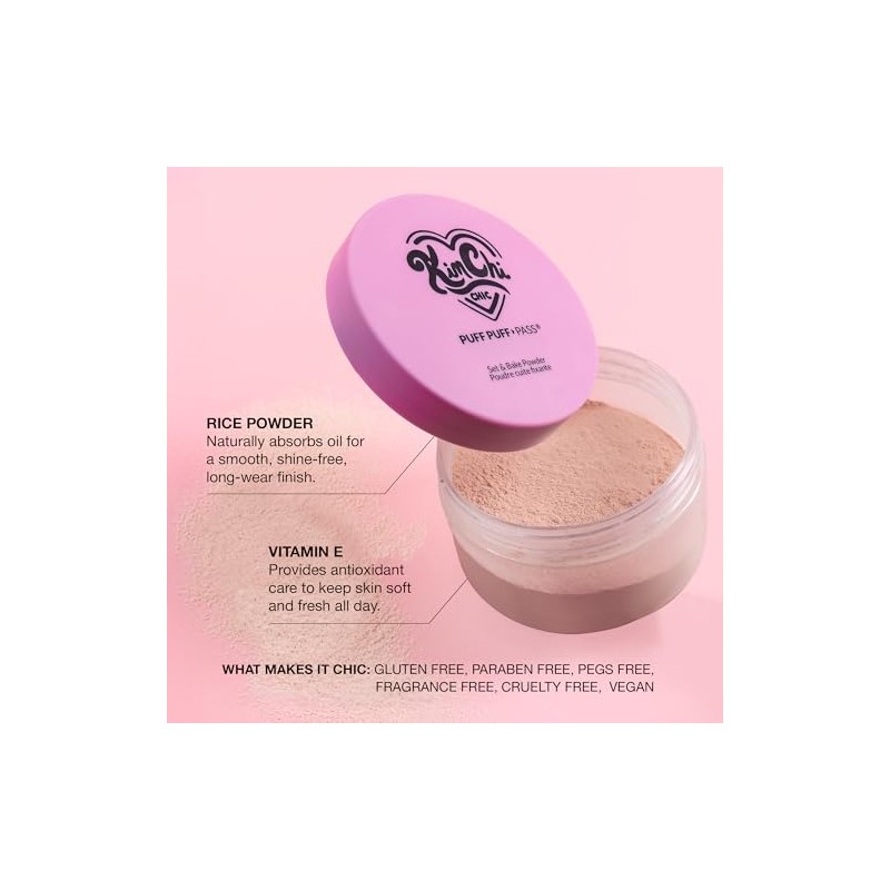 Kimchi Chic, Polvo Fijador Puff Puff Pass Set and Back,
