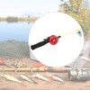 QANYEGN 2Pcs Mini Crab Fishing Rod, Children Ice Fishing Pole,