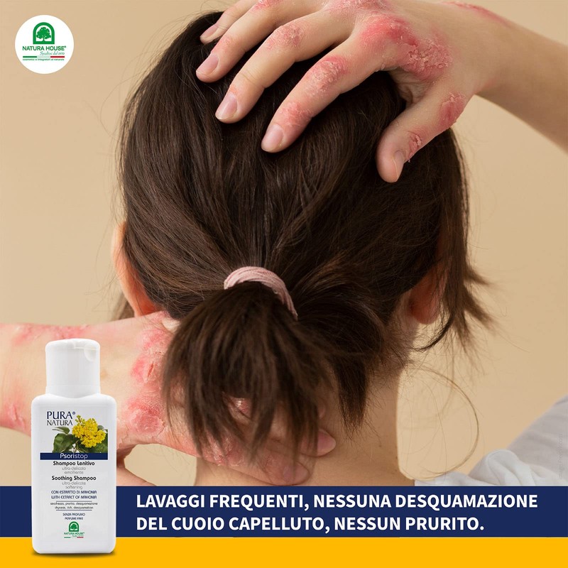 PuraNatura Psoristop - Soothing Shampoo, Ultra Gentle Soothing 250ml