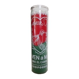 Staci19 Ven a Mi, Abre el Camino RedGreen Candle