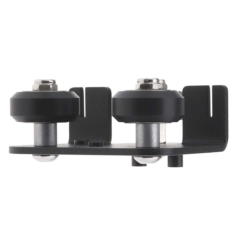 Create idea 3D Printer Back Support Plate with Pulley for