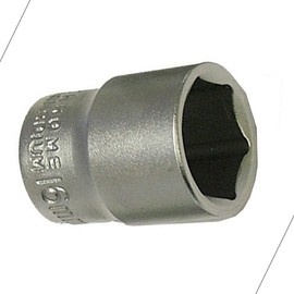 Faithfull SOC1221 21mm Hexagon Socket Chrome Vanadium 1/2-inch Drive