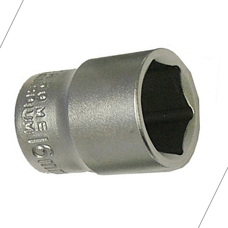 Faithfull SOC1221 21mm Hexagon Socket Chrome Vanadium 1/2-inch Drive