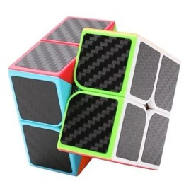 LA FABRICA DEL JUEGO Cubo Magico 2x2 - Meilong Carbon Fiber Destreza