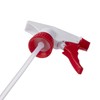 Consolidated Plastics Leakproof Spray Bottle with Red Sprayer, HDPE, Natural,