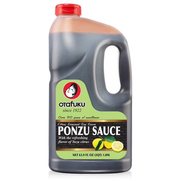 Otafuku Ponzu Soy Sauce 63.9 Fl Oz (1/2 Gallon)