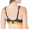Panache Women's Non-Wired Sports Bra, Navy Orange, 38B
