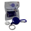 EPOSGEAR Retractable Reel Recoil Pull Key Ring Chain Cord Carabiner