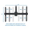 Mount-It! TV Ceiling Mount Bracket, Adjustable Height Full Motion 360