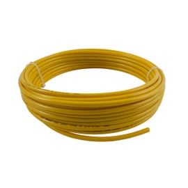 Mytee Products 1/4" OD x 50' Yellow SAE J844 Nylon Air Brake Tubing DOT Approved | Pneumatic Nylon Air Line Hose for Air Brake System