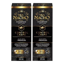 Tío Nacho Shampoo Control Caspa Con Propóleo 2 Botellas
