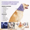 LEOTRAG Dog Calming Hoodie, No Flap/Shake Ear Wraps for Dogs,