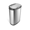 NINESTARS 13 Gallon Kitchen Trash Can, Automatic Touchless Motion Sensor