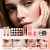 Kit Maquillaje Completo 134 Piezas Bablabear Labios Ojos Rostro Cejas