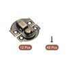 sourcing map 12 Pcs Hasp Clasp Latch Lock, 29 x