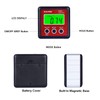 RISEPRO Digital Level Box Angle Gauge Protractor Inclinometer Bevel Box