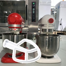 BQLZR K5AB K5SS Coated Flat Beater Tool Stand Mixer Replace 9707670 for Baking - Pastry, Pasta Dough, Mixing Accessory