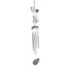 Carson Dog Pewter Outdoor Decorative Wind Chimes