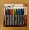SHARPIE Permanent Markers, Fine Point, Assorted Colors, 12 Count