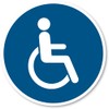 For wheelchair users or people with disabilities - based on