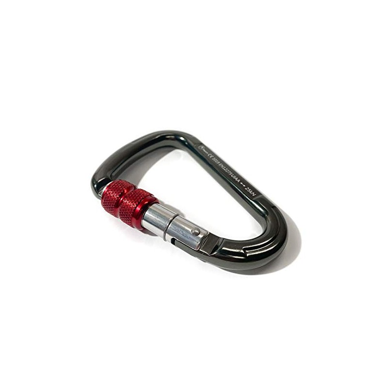 Psychi 25KN HMS Twist Lock Screwgate Carabiner Karabiner for Rock