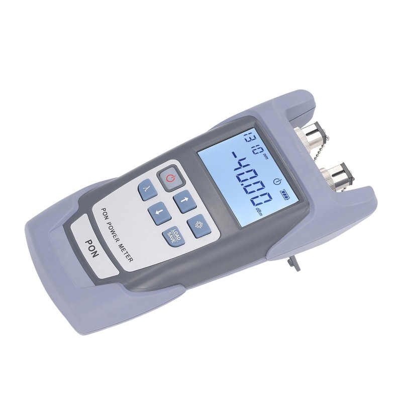 PON Optical Power Meter Fiber Port Checker Red Light Test