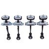 Slakerbe 4Pcs Door Check Bracket Stop Strap,72380-SNA-003 Front Hinter Left