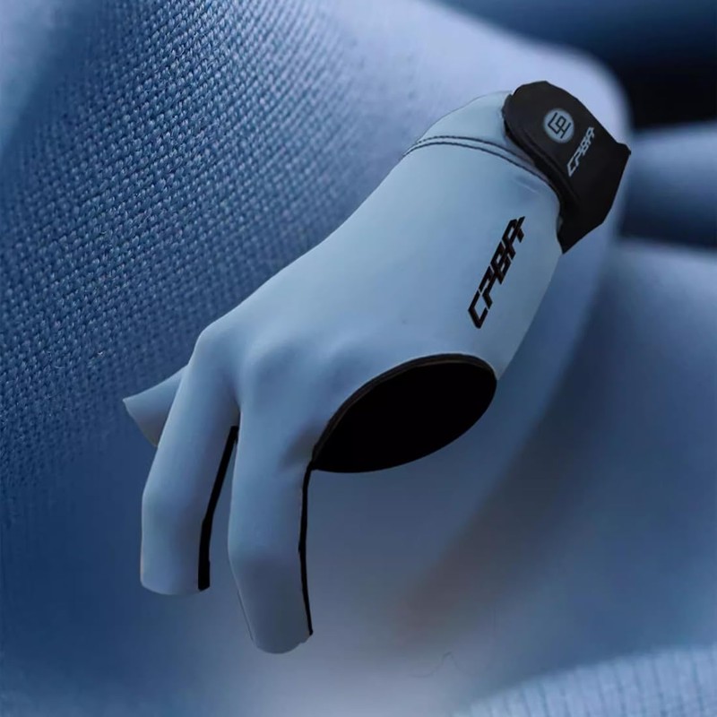 YEUEK CPBA Billiards Glove 3 Finger Pool Glove for Left