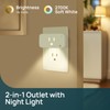 Linkind Matter Smart Plug with Night Light, Work with Alexa,