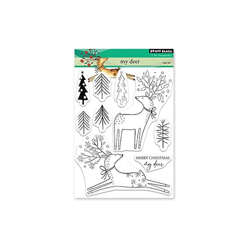 Penny Black Clear Stamps-My Deer