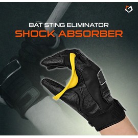 GUARD UP Shock Absorber Baseball Thumb Guard (Black)