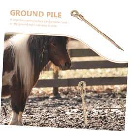 Levemolo Dog Tie Out Stake Heavy Duty Dog Ground Spikes Durable Anchor for Camping Hiking and Outdoor Activities Professional and Practical Design