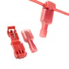 Ruidee 60Pcs/30Pairs T Tap Wire Connectors Electric Wire Terminals Self-Stripping