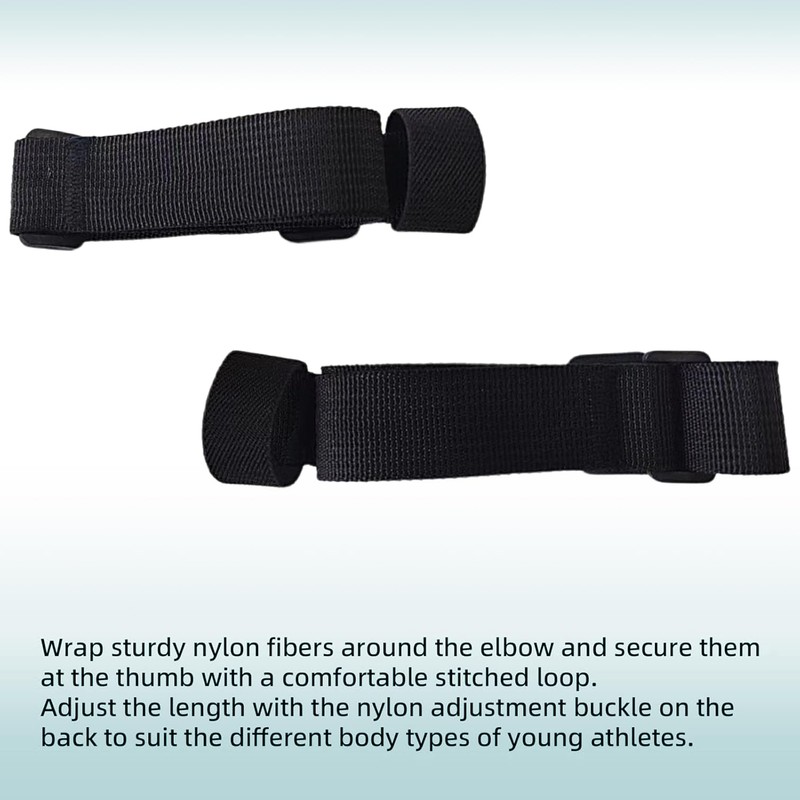 1 Pair Youth Adjustable Arm Swing Trainer Corrects Arm Position