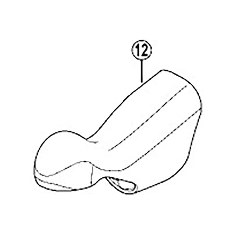 SHIMANO – 105 5700 couvre-cocottes for Levers – Black