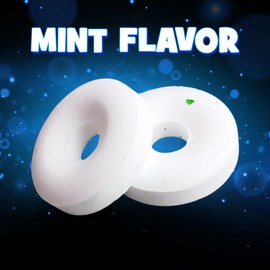 Freshmint Breath Mints for On-the-Go Refreshment - Breathsavers Breezy Fresh Mints Individually Wrapped Candy Pack - Sugar Free Mouth Breath Freshener - Nut Free - 2.65oz