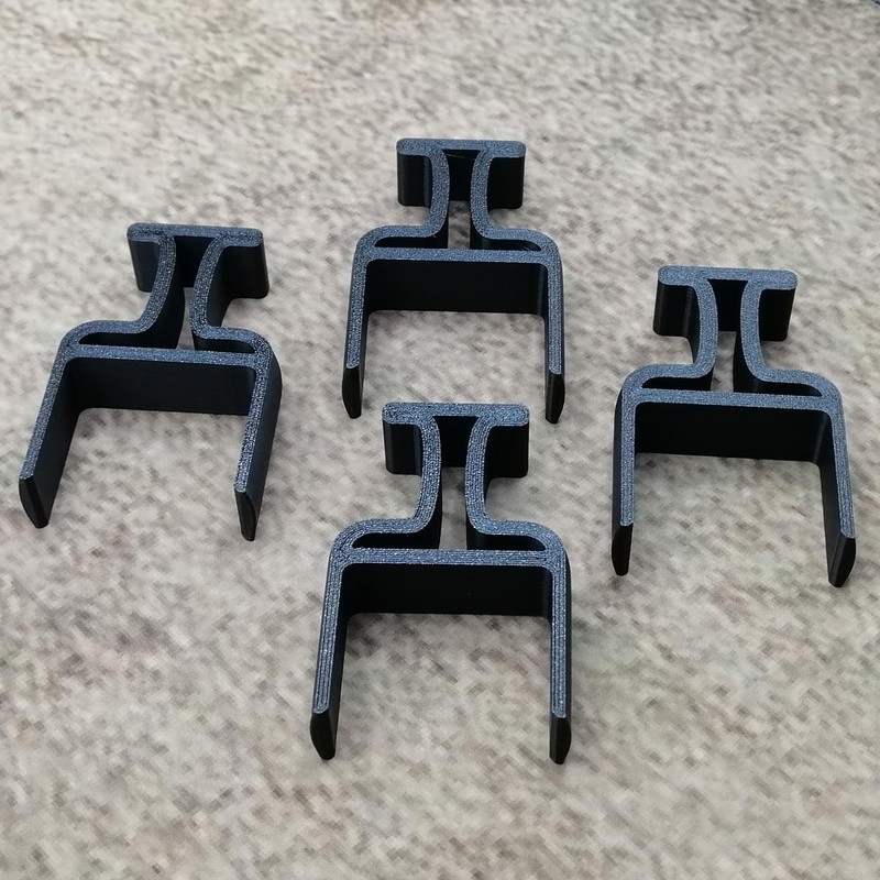 ULEIVA Disassembly Tool Set (4 Pieces) Key Black Compatible with