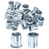 M METERXITY 20-Pack 3/8"-16 UNC Rivet Nuts, Carbon Steel Knurled